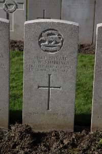 Lijssenthoek Military Cemetery - Stubbings, A W