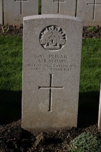 Lijssenthoek Military Cemetery - Stubbs, Arthur Benjamin