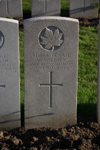 Lijssenthoek Military Cemetery - Sweeney, M