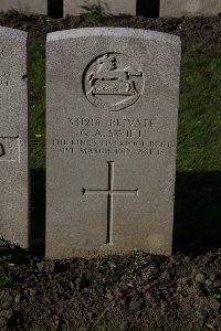 Lijssenthoek Military Cemetery - Swift, G A