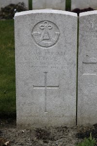 Lijssenthoek Military Cemetery - Tame, Arthur
