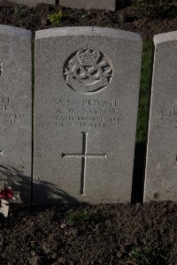 Lijssenthoek Military Cemetery - Taylor, A W