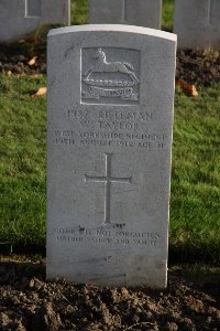 Lijssenthoek Military Cemetery - Taylor, W