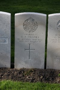 Lijssenthoek Military Cemetery - Thanks, G A