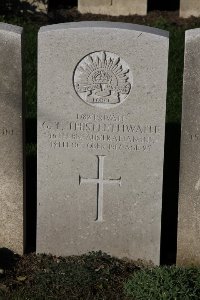 Lijssenthoek Military Cemetery - Thistlethwaite, George Thomas