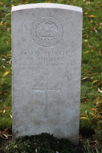 Lijssenthoek Military Cemetery - Thomas, F