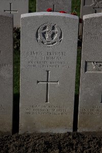 Lijssenthoek Military Cemetery - Thomas, S