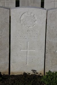 Lijssenthoek Military Cemetery - Thompson, J