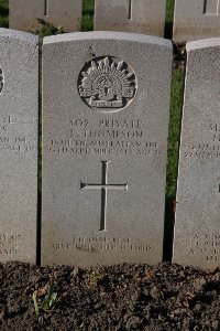Lijssenthoek Military Cemetery - Thompson, Thomas