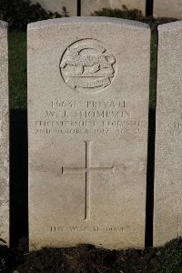 Lijssenthoek Military Cemetery - Thompson, W J