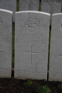 Lijssenthoek Military Cemetery - Thorne, J W