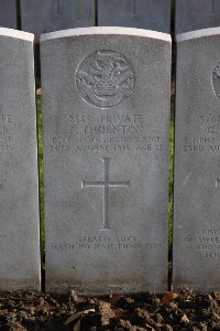 Lijssenthoek Military Cemetery - Thornton, Frederic