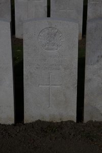 Lijssenthoek Military Cemetery - Tideswell, Cyril