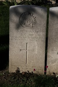 Lijssenthoek Military Cemetery - Tobin, John
