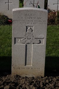 Lijssenthoek Military Cemetery - Toppin, Sidney Miles