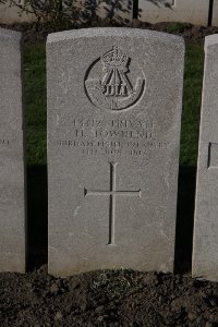 Lijssenthoek Military Cemetery - Townend, H