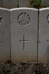 Lijssenthoek Military Cemetery - Trundle, David Samuel