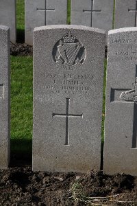 Lijssenthoek Military Cemetery - Tumber, J