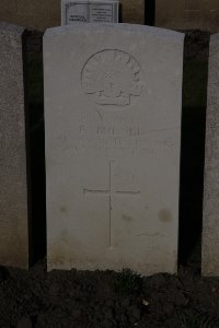 Lijssenthoek Military Cemetery - Turner, Benjamin