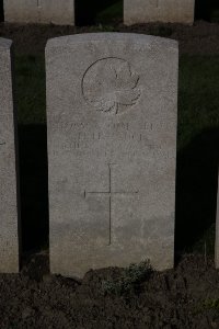 Lijssenthoek Military Cemetery - Vance, Harry Howard