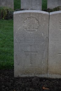 Lijssenthoek Military Cemetery - Verrall, Arthur John