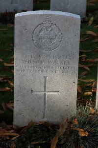 Lijssenthoek Military Cemetery - Walker, Wilson