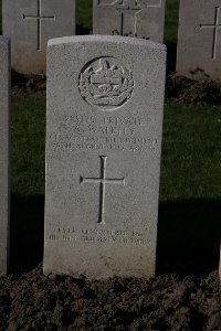 Lijssenthoek Military Cemetery - Walkley, A
