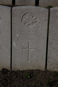Lijssenthoek Military Cemetery - Ward, Fred