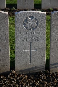 Lijssenthoek Military Cemetery - Ward, J