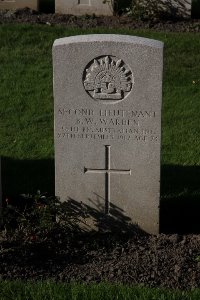 Lijssenthoek Military Cemetery - Warden, Bruce Wynter