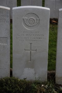 Lijssenthoek Military Cemetery - Watkinson, G H