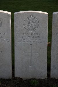 Lijssenthoek Military Cemetery - Watson, Edward Scott