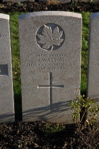 Lijssenthoek Military Cemetery - Watson, J