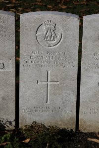 Lijssenthoek Military Cemetery - Wealleans, Harry