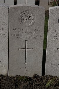 Lijssenthoek Military Cemetery - Weaver, E