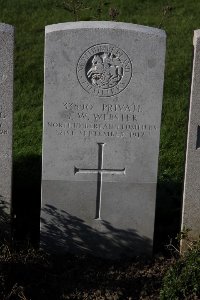 Lijssenthoek Military Cemetery - Webster, J W