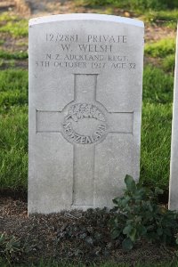 Lijssenthoek Military Cemetery - Welsh, William