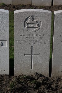 Lijssenthoek Military Cemetery - Westerside, Edward James
