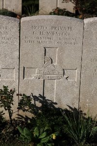 Lijssenthoek Military Cemetery - Weston, George Horace