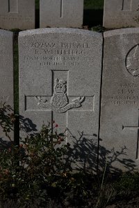 Lijssenthoek Military Cemetery - Whitelegg, Edward