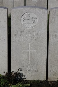 Lijssenthoek Military Cemetery - Wilkinson, John