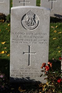 Lijssenthoek Military Cemetery - Wilkinson, J G