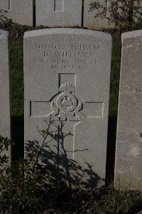 Lijssenthoek Military Cemetery - Williams, D