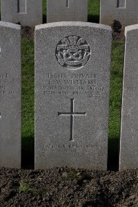 Lijssenthoek Military Cemetery - Williams, Ellis Vaughan
