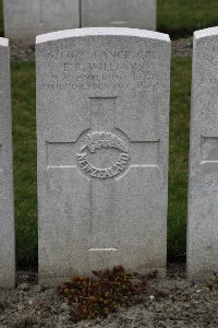 Lijssenthoek Military Cemetery - Williams, Ernest Percival