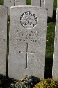 Lijssenthoek Military Cemetery - Williams, George Thomas Clyde