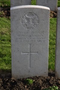 Lijssenthoek Military Cemetery - Williamson, Harry