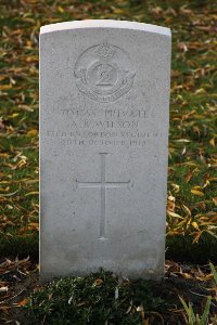 Lijssenthoek Military Cemetery - Willson, A R