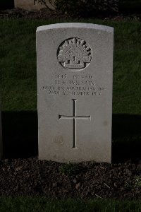 Lijssenthoek Military Cemetery - Wilson, Herbert Frederick