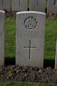 Lijssenthoek Military Cemetery - Wilson, Robert Cecil